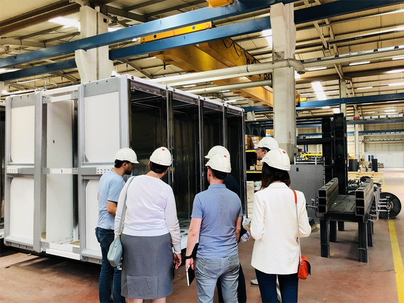 Kazakistan Sanayi Geliştirme Merkezinden şirketimize ziyaret.