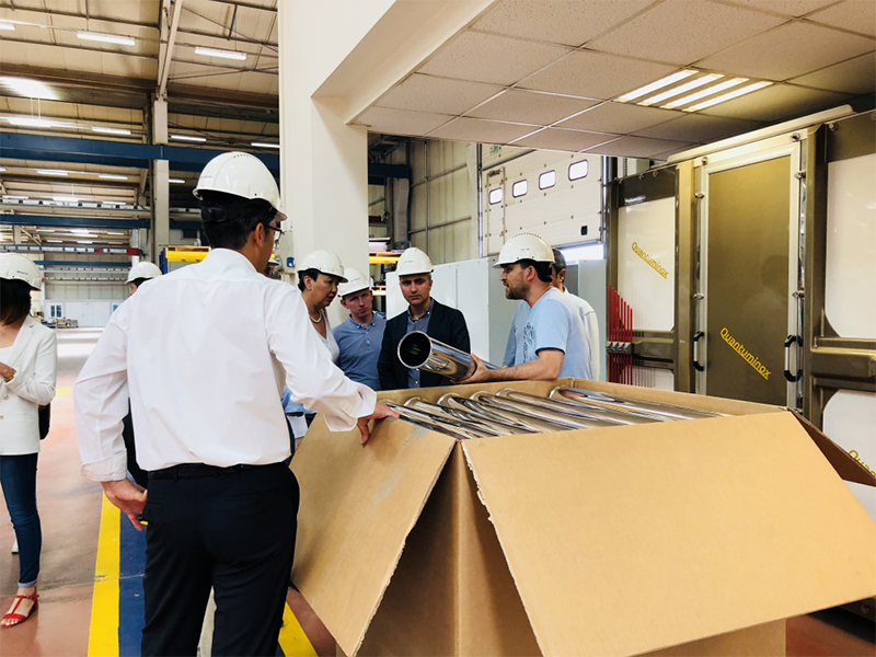 Kazakistan Sanayi Geliştirme Merkezinden şirketimize ziyaret.